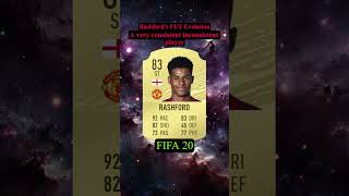 Marcus Rashford FIFA 17FC25 evolution manchesterunited fifa fc24 football soccer shorts [upl. by Eiruam646]