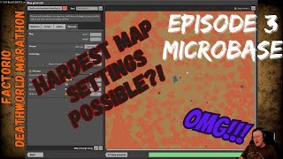 Episode 3 Factorio Space Age Deathworld Marathon Insane Difficulty Settings [upl. by Anoi]