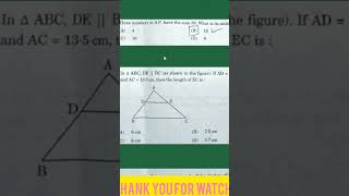 MCQ class 10maths cbse cbseboard mathematics cbse [upl. by Yttam247]