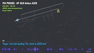 PAKISTAN INTERNATIONAL AIRLINES FLIGHT PK8303  FATAL CRASH EVENTS INTERPRETATION [upl. by Deery]