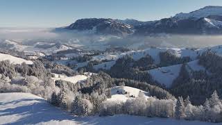 Slow 4K Drone Footage  Entlebuch [upl. by Eiramyma]