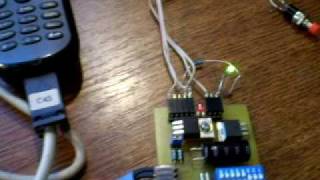 Tiny GSM alarm system  sensor trigger [upl. by Nibbor514]