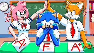 Sonic Low Score Makes Him Criticized by His Friends  Sonic the Hedgehog 3 Animation [upl. by Bradford]