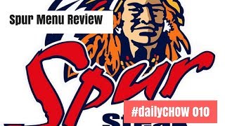 dailyCHOW 010 Spur Review [upl. by Nnylsor270]