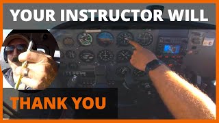 Three Basics to INSTANTLY impress your Flight Instructor [upl. by Phillie]