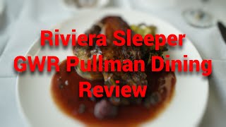 First Class train  Riviera Sleeper and Pullman dining [upl. by Beauregard]