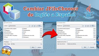 Cambiar idioma a JFileChooser  Java  Apache NetBeans 💻 [upl. by Irama579]