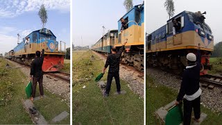 3 in 1 Back to Back 3 High Speedy Token Exchange in Bangladesh Railway  Trains of BD [upl. by Korenblat]