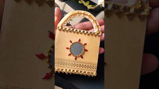 Diy bag envelope from shaadi card🌼 diy diycrafts recycle envelope bestoutofwaste reuseidea [upl. by Stanfill730]