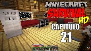 Minecraft Survival HD Capitulo 21 Regreso a la Universidad [upl. by Calla]