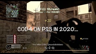 COD4 on PS3 in 2020 with INSANE Clips [upl. by Madge]