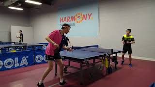 Elite TTC Goldenway Individual League  Div A  Henry Li 806 vs Zachary Mah 701  31 [upl. by Bloch]