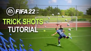 FIFA 22 TOP 5 FANCY TRICK SHOTS TO USE IN FUT 22  FANCY amp EFFECTIVE SKILLS TUTORIAL [upl. by Mehcanem271]