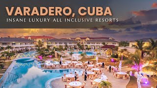 Top 10 INSANE Luxury All Inclusive Resorts In Varadero Cuba 2024 [upl. by Aihtibat]