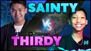 THIRDY VS SAINTY  GAME 1 [upl. by Yaned563]