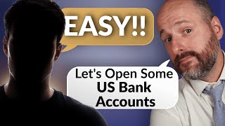 He Helps NonResidents Open US Bank Accounts For Free [upl. by Sivat]