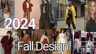 2024 Fall Fashion Color Trends YouNEED 2024 Fall Fashion Trends whatstyles to wear this season [upl. by Annawyt]