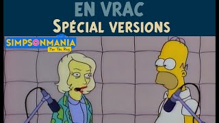 Simpsonmania 25  Vrac spécial versions [upl. by Frech]