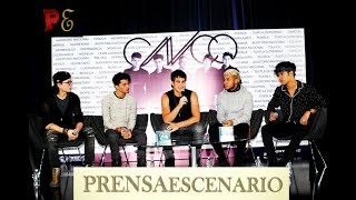 CNCO  CONFERENCIA DE PRENSA COMPLETA  GIRA DE CONCIERTOS  MEXICO [upl. by Onabru153]