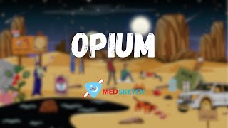 Opium Sketchy  Toxicology forensic science  Forensic medicine lecture  Forensic Medicine [upl. by Rumit]