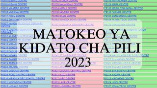 Angalia MATOKEO YA KIDATO CHA PILI 2023 necta results 2023 [upl. by Winnie364]