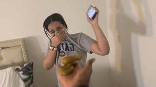 I POOPED MYSELF PRANK ON MY FIANCÉ JUST TO SEE HER REACTION 😂 MUST WATCH [upl. by Nayra]