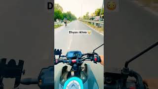 Sidhe aage bdna🙄 explore motovlog sandeepmt15 learning qoutes lifelessons mt15 mt15vlog yt [upl. by Nahpos614]