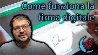 Come funziona la firma digitale  Validità legale firma elettronica su documenti  Come si usa [upl. by Oballa192]