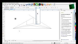 Turorial perspektif 2 titik hilang with corel draw x7 [upl. by Rabah]