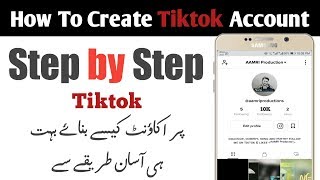 how to make a new tiktok account 2020  Step By Step  tik tok par account kaise banate hain 2020 [upl. by Seldon]