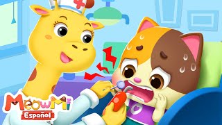 Canción del Dentista  Más Canciones  Canción Infantil  MeowMi Family Show Español [upl. by Nalyd]