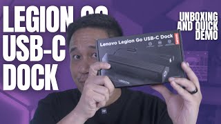 Legion Go USBC Dock Unboxing and Quick Demo [upl. by Ernesta]