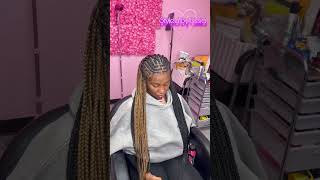 Fulani Braids braids knotlessbraids fulanibraids [upl. by Grier474]