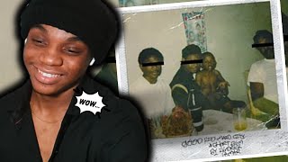 A Masterpiece Kendrick Lamar good kid mAAd city REACTION of songs I havent heard [upl. by Abas]