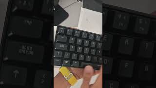 Parte 2 Unboxing teclado asmr krom kluster keyboard rgb gaming setup relax minikeyboard [upl. by Gilbart]