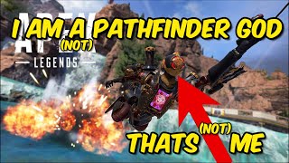 I am the Pathfinder LEGEND in Apex Legends [upl. by Ylak]