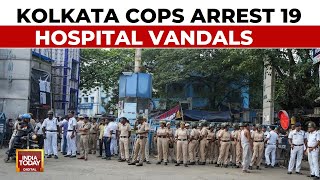 19 Arrested For Kolkata Hospital Attack Cops Release Photos Of Vandals  Kolkata RapeMurder Horror [upl. by Stander]