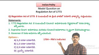 Pitts India Act of 1784  Indian Polity  by Pratap Sir  PPS Academy [upl. by Foskett]