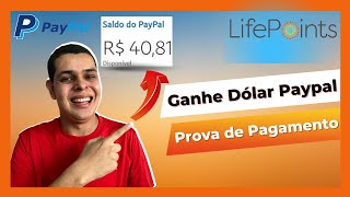 Lifepoints Pesquisa Remunerada Ganhei R4000 No Paypal Fature Com Naldo [upl. by Franni]