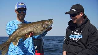 Downrigging Lake Simcoe Lake Trout  Fish10x Episode One [upl. by Syd597]