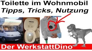 Wohnmobil Toilette Tipps Tricks Nutzung Kassettentoilette [upl. by Eelrahc]