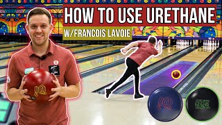 HOW TO USE URETHANE  Storm IQ Tour 78U  Pitch Black  IQ Tour  PBA Bowling  Francois Lavoie [upl. by Kimon]