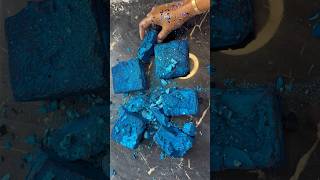 Dyeing Gym Chalk Blue and crushing 💙 You are welcome dyedgymchalk satisfying [upl. by Farl]