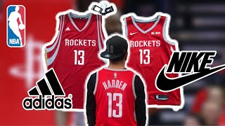 Spot Fake NBA Jerseys  Nike vs Adidas Swingman Differences [upl. by England]