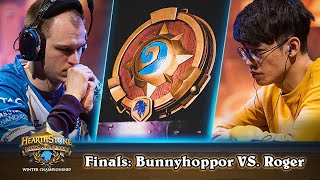 Bunnyhoppor vs Roger  Finals  HCT Winter Championship 2019 [upl. by Eenor696]