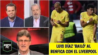 ANÁLISIS Liverpool LIQUIDÓ al Benfica con gran partido del colombiano Díaz Mané y Salah  ESPN FC [upl. by Eelynnhoj483]