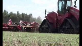 CASE IH Quadtrac 500FPT amp HORSCH Tiger 8AS [upl. by Naga]