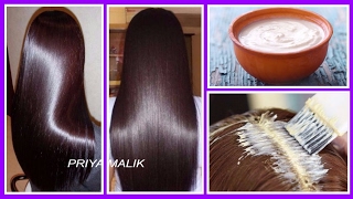 GET SHINY HAIRSILKY HAIR SOFT HAIR SMOOTH HAIR NATURALLY HOMEMADE HAIR MASK FOR DRY DAMAGED HAIR [upl. by Aicertal]