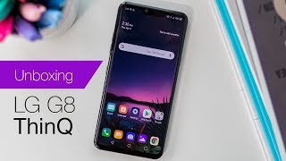 LG G8 ThinQ unboxing amp first impressions [upl. by Aydin]