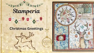 Stamperia Christmas Greetings Inside Front Cover [upl. by Jared]